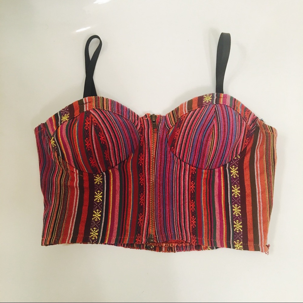 Multi Color Bustier - Picture 2 of 4